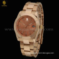 Fashion Wrist Watch for Men, Rose Gold Stainless Steel Watch (JST0822-7)